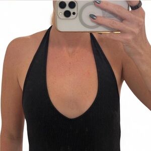 Out from Under Size Small Halter Bodysuit